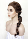 Brunette Braided Lace Front Synthetic Wig LF2139