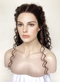 Star Wars Padm?¡ì| Amidala Brunette Braided Lace Front Synthetic Wig LF2144