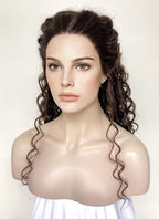 Star Wars Padm?? Amidala Brunette Braided Lace Front Synthetic Wig LF2144