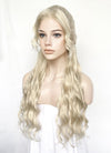 Pastel Ash Blonde Braided Lace Front Synthetic Wig LF2156