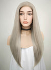 Straight Grey Blonde Lace Wig CLF238 (Customisable)