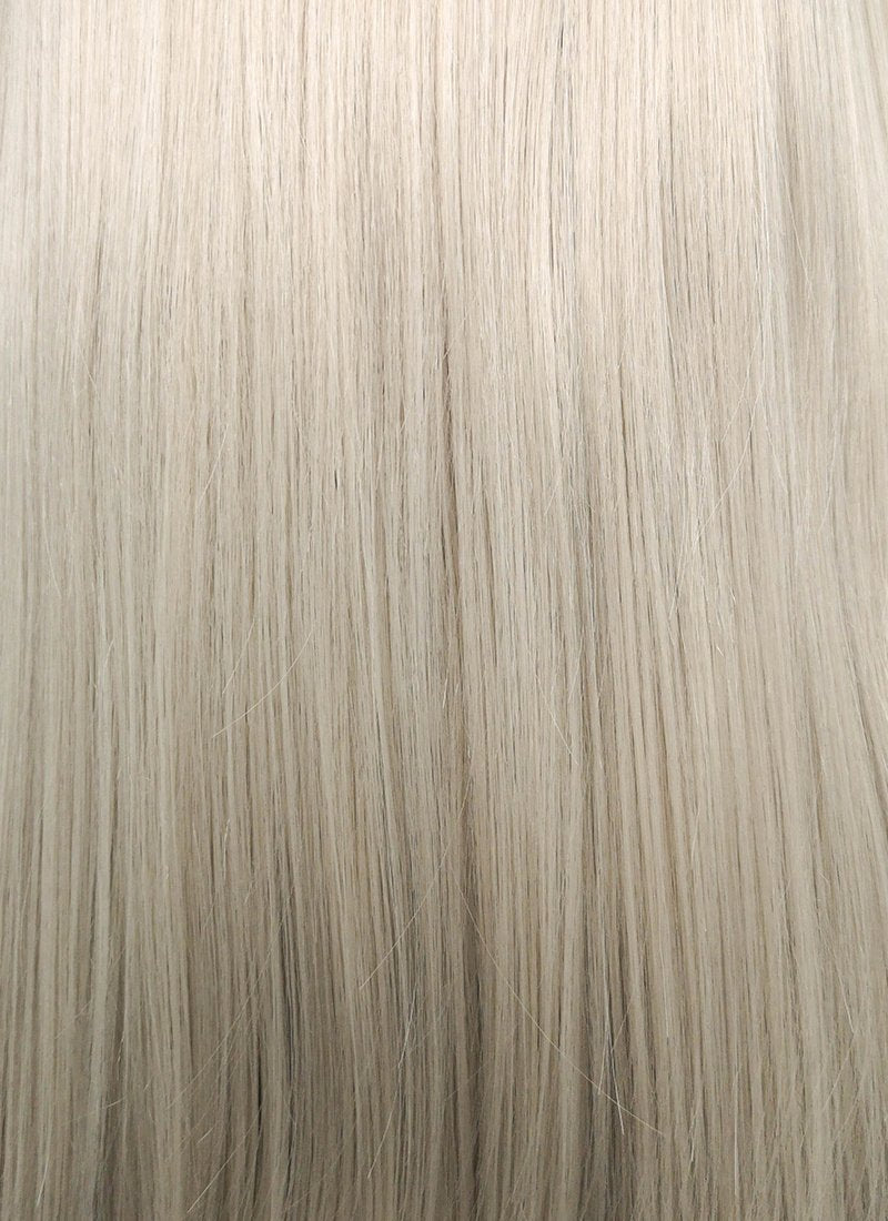 Straight Grey Blonde Lace Wig CLF238 (Customisable)