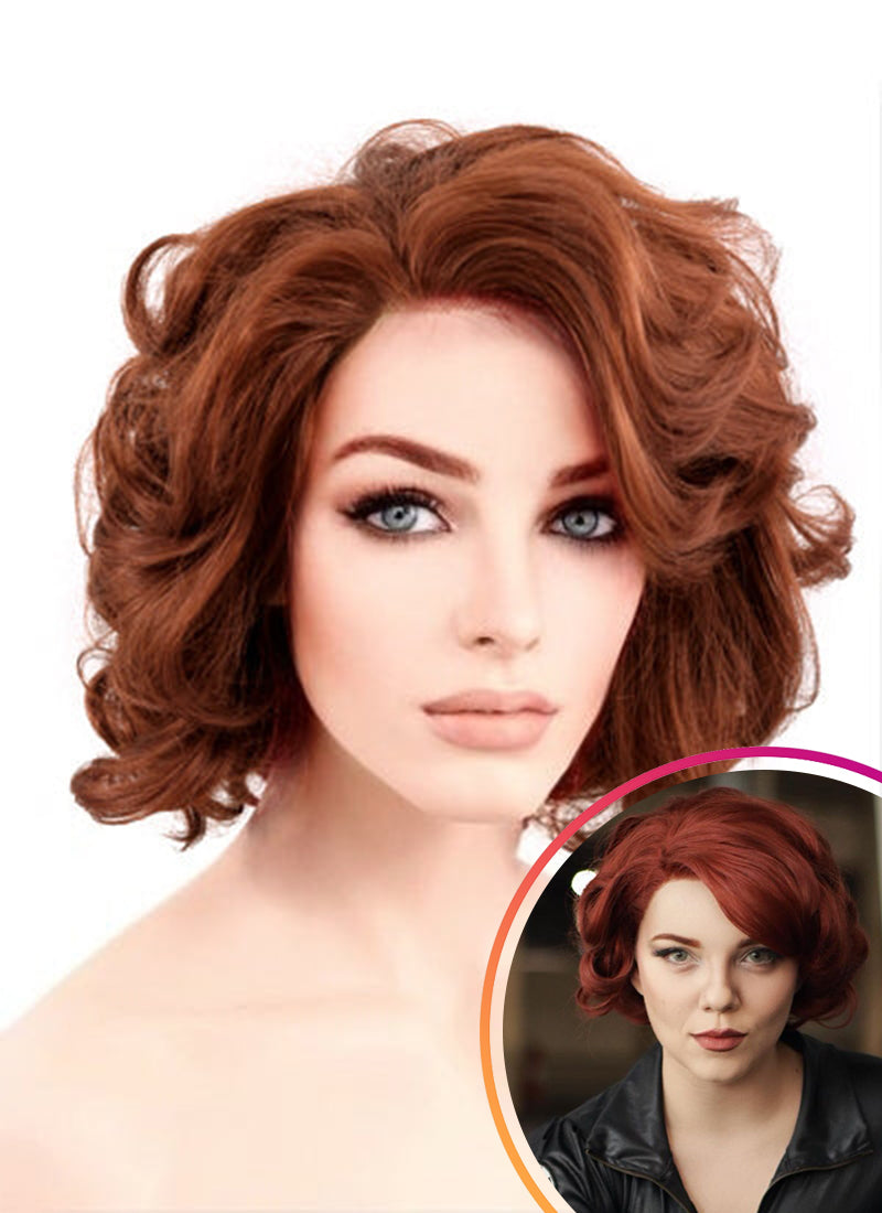 The Last of Us Ellie Williams Brunette Wavy Lace Front Synthetic Wig LW4018