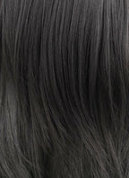 Jet Black Straight Bob Lace Front Synthetic Wig LF262
