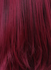 Two Tone Red Straight Lace Front Synthetic Wig LF3177