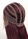 Two Tone Red Straight Lace Front Synthetic Wig LF3177