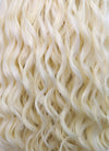 Light Blonde Wavy Lace Front Synthetic Wig LF3225