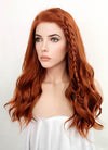Marvel Black Widow Black Widow Ginger Wavy Lace Front Synthetic Wig LF3229