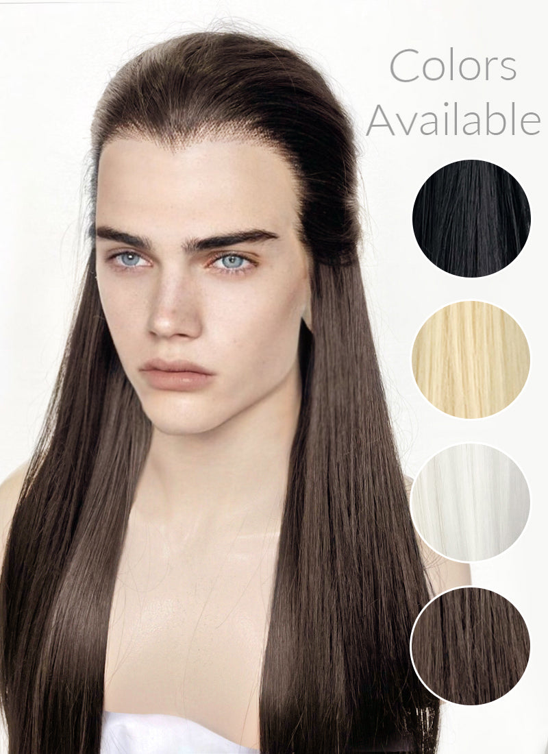 Brunette Straight Lace Front Synthetic Wig LF3270C (Customisable)