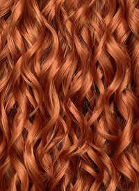 Ginger Curly Lace Front Synthetic Hair Wig LF3305