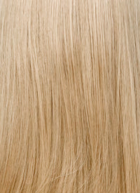 Blonde Curtain Bangs Straight Lace Front Synthetic Hair Wig LF3332