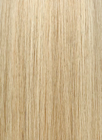 Blonde Curtain Bangs Straight Lace Front Synthetic Wig LF3336