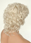 Light Ash Blonde Wavy Lace Front Synthetic Men's Wig LF407E