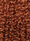 Auburn Curly Lace Front Synthetic Wig LF5107