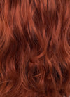 Auburn Wavy Yaki Lace Front Synthetic Wig LF5161