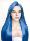 Blue Straight Lace Front Synthetic Hair Wig LF5170