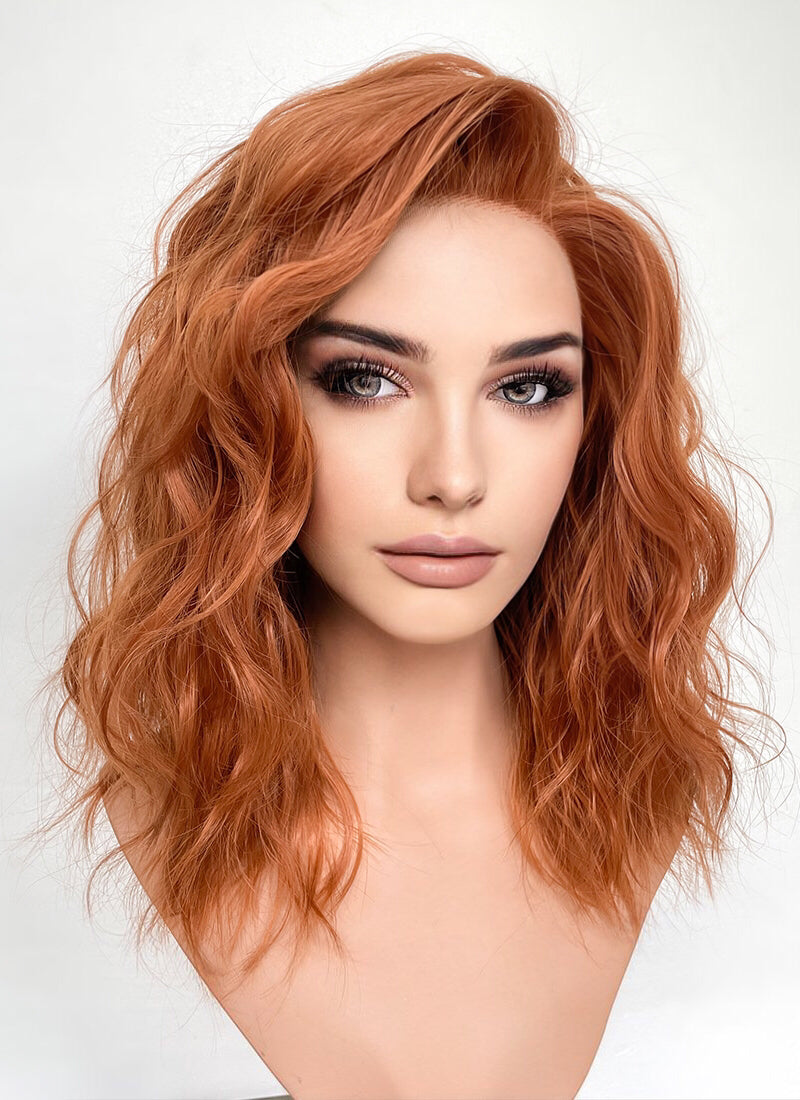 Ginger Wavy Lace Front Synthetic Wig LF6003