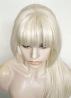 Barbie Platinum Blonde Straight Lace Front Synthetic Wig LF6022