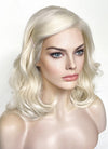 Barbie Platinum Blonde Wavy Lace Front Synthetic Wig LF6024