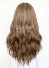 Brunette Wavy Lace Front Kanekalon Synthetic Wig LF7000