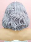 Pastel Lilac Wavy Lace Front Synthetic Wig LF771D