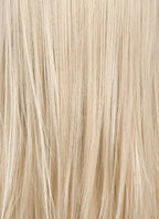 Ash Blonde Straight Layered Hush Cut Lace Front Synthetic Wig LFK5536A