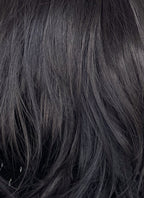 John Wick Black Wavy Lace Front Synthetic Men's Wig LFK5543