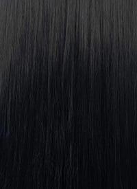 Black Straight 13" x 6" Lace Top Kanekalon Synthetic Hair Wig LFS018