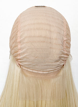 Blonde Straight 13" x 6" Lace Top Kanekalon Synthetic Hair Wig LFS019