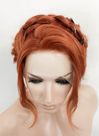 Ginger Braided Lace Front Synthetic Wig LF2096