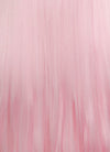 Pastel Pink Straight Lace Front Synthetic Wig LN6013