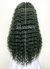 Swamp Green Curly Lace Front Synthetic Wig LN6025