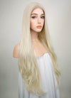 Straight Platinum Blonde Lace Wig CLW150D (Customisable)