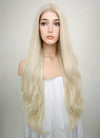 Straight Platinum Blonde Lace Wig CLW150D (Customisable)