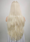 Straight Platinum Blonde Lace Wig CLW150D (Customisable)