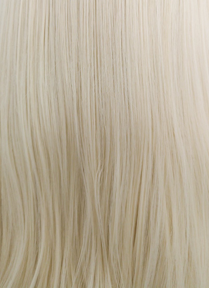 Straight Platinum Blonde Lace Wig CLW150D (Customisable)