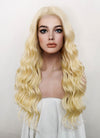 Blonde Wavy Lace Front Synthetic Wig LW4012