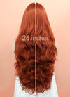 Ginger Wavy Lace Front Synthetic Wig LW735