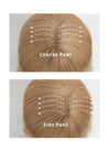 Blonde Wavy Synthetic Hair Wig NS045