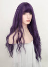 Purple Wavy Synthetic Wig NS201