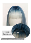 Multi-Color Straight Synthetic Hair Wig NS286