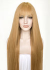 Blonde Yaki Straight Synthetic Hair Wig NS434