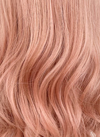 Pink Wavy Synthetic Hair Wig NS439