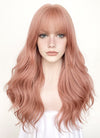 Pink Wavy Synthetic Hair Wig NS439