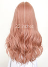 Pink Wavy Synthetic Hair Wig NS439