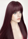 Black Mixed Red Straight Synthetic Hair Wig NS476