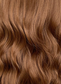 Brown Wavy Synthetic Hair Wig NS478