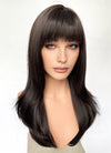 Brunette Straight Synthetic Hair Wig NS526