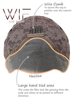 Straight Green Lace Front Synthetic Wig LF031