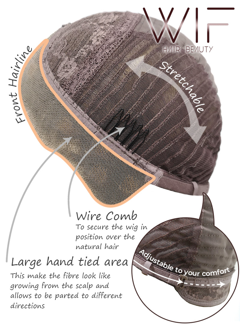 Jet Black Straight Bob Lace Front Synthetic Wig LF262